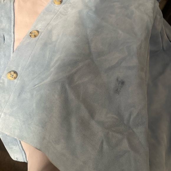 J crew Collection button-front suede dress - Picture 3 of 3